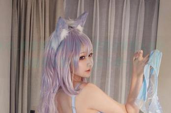 KANEKO_咔喵的高清套图，濑明日奈同人女仆，带着些许的俏皮规则，像在下棋一样。