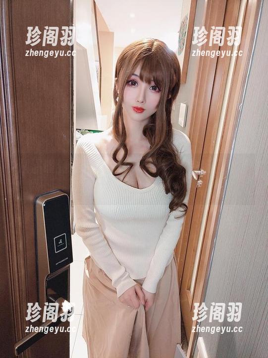 从温暖到寒冷，Rioko凉凉子的柴郡冰雪公主套图来一发！