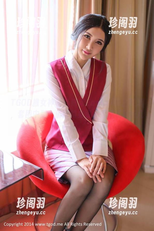 TGOD推女神 - 当沛沛Eankei遇上可爱，套图中那个俏丽的身姿，很难不多看几眼。