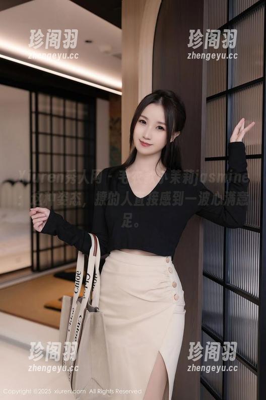 Xiuren秀人网 - 毛衣款小茉莉jasmine：这种姿态，撩的人直接感到一波心满意足。