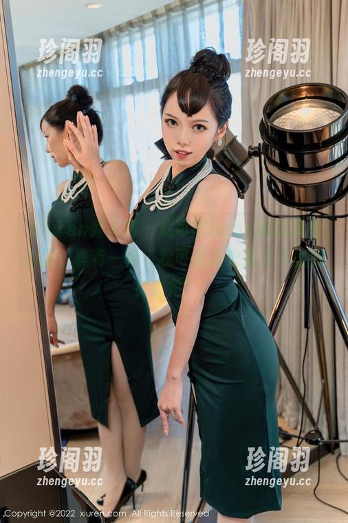 Xiuren秀人网 - 赵可欣baby最新旗袍作品，真有一种“我可是历史教科书里的女主角”！