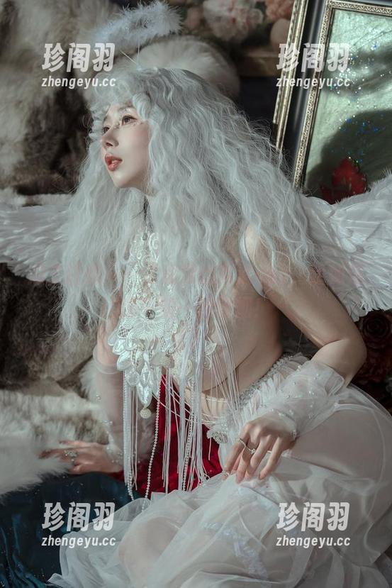 潮生狂想——云溪溪的高清cos，犹如浪潮中的一抹轻烟！