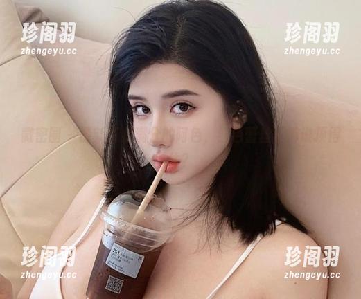微密圈 - 最新资源满分的阿色，红色蕾丝丁裤谁顶得住？